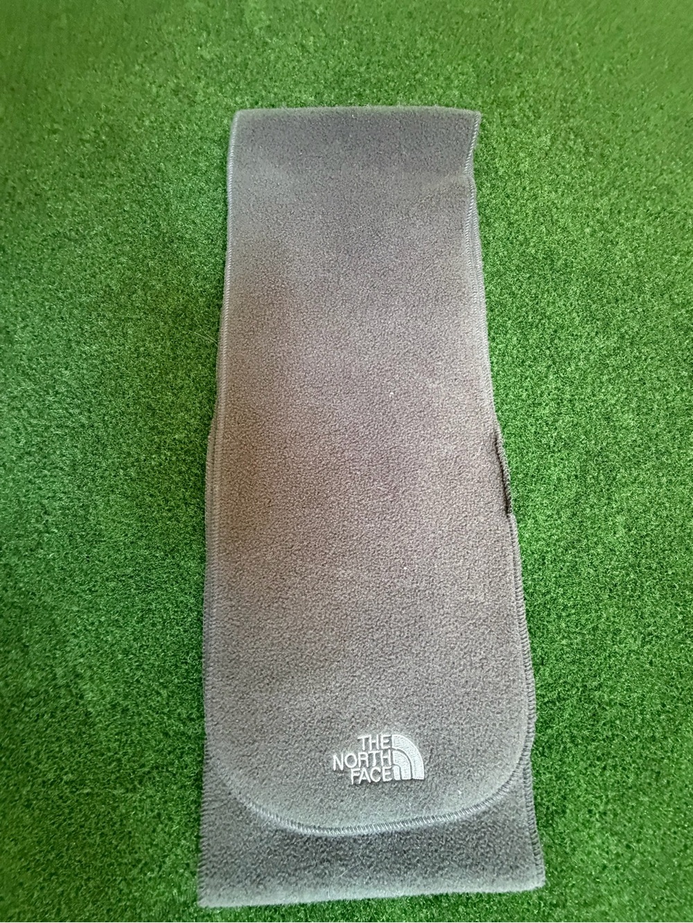 The North Face Gray Fleece Scarf